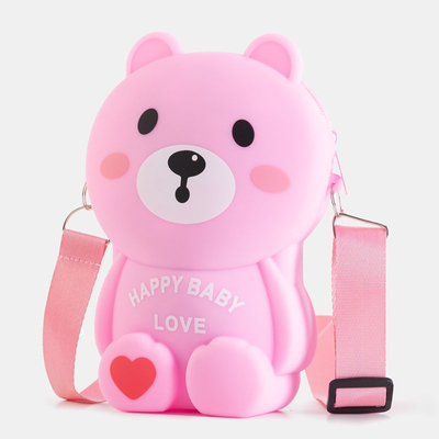 Rosa Teddybär-Handtasche - Handtaschen