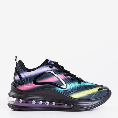 Bunte Sportschuhe für Damen mit transparenter Fusion-Sohle - Schuhe