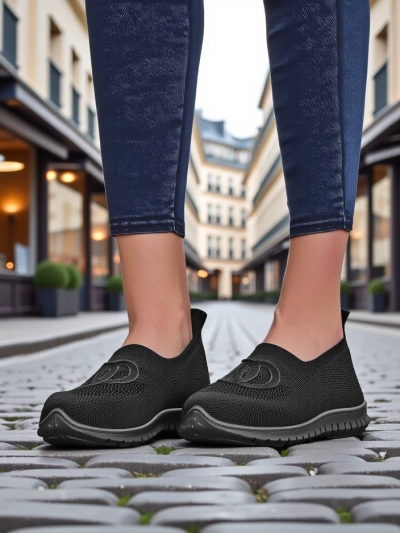 Royalfashion Damen sportliche Mokassins Pertepses