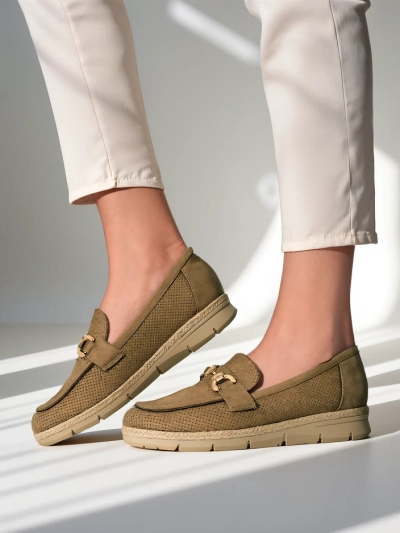 Royalfashion Damenflats mit dekorativem Akzent an der Spitze