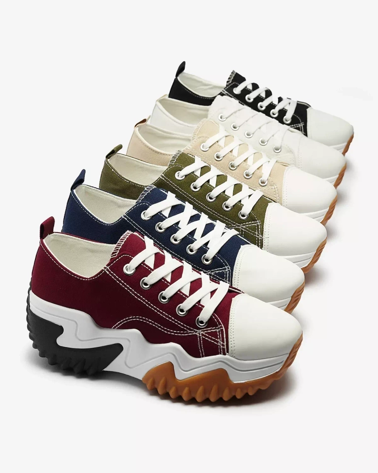 Damen grüne Plateau-Sportschuhe Nacarry - Footwear