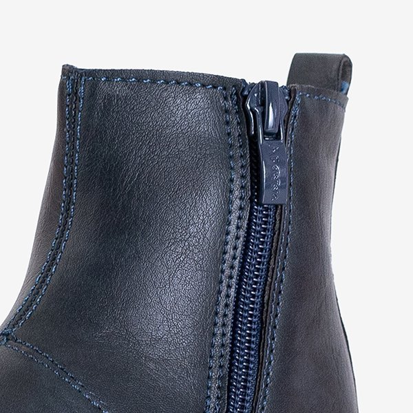 Laszi marineblaue Kinderstiefel - Schuhe