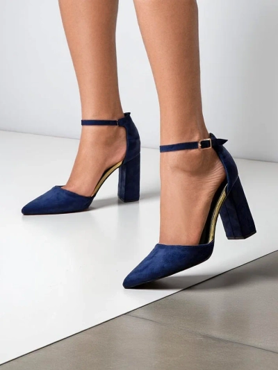 Royalfashion Damen Eco-Suede Pumps Calde
