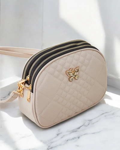 Royalfashion Oval kleine Damenhandtasche aus Eco-Leder