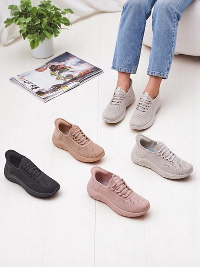 Royalfashion Damen Slip-On Stoff Sportschuhe Arrate