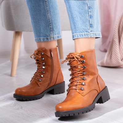 Trappers in camel Gigi - Schuhe