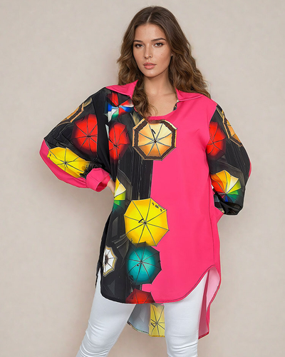 Royalfashion Gemusterte Damen bedruckte Tunika