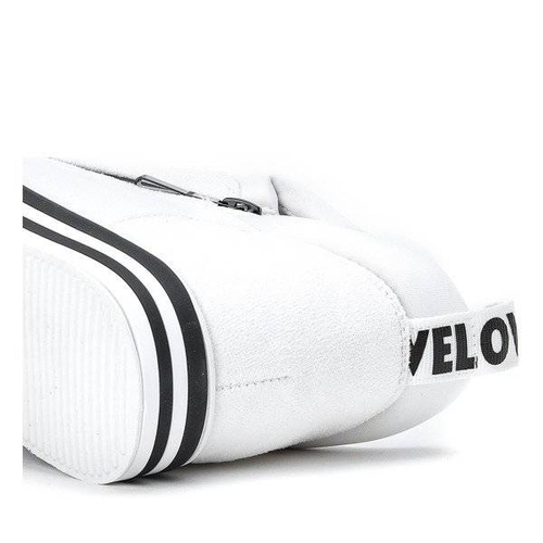 OUTLET Білі кросівки із закритим клином Schino - Взуття