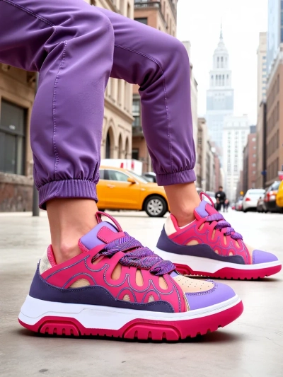 Royalfashion Frauen sportliche Sneaker Afomie