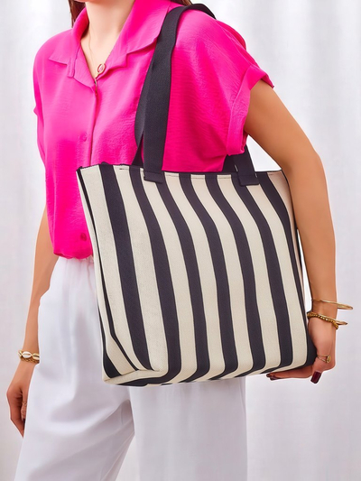 Royalfashion Stofftasche Streifen Daily