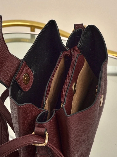 Kleine Damenhandtasche aus Öko-Leder Narias