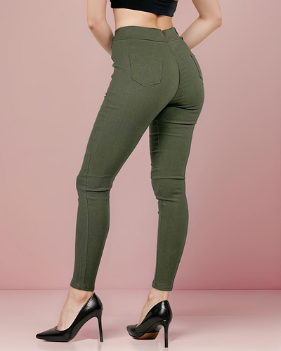 Royalfashion Damen Teggings-Hose mit hoher Taille