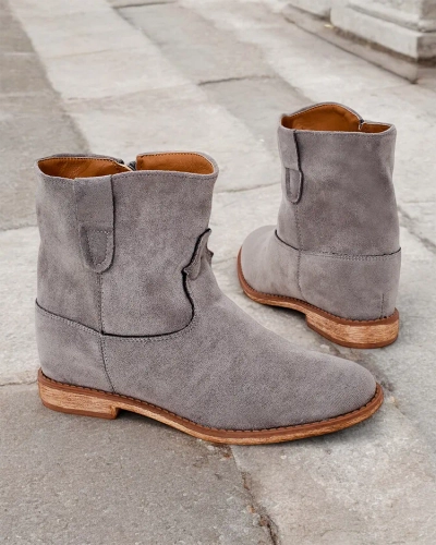 Royalfashion Cowboy-Stiefel auf einer überdachten Keilsohle Patorias