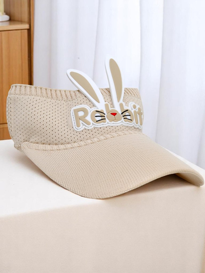 Royalfashion Дитяча сонцезахисна козирка з вушками кролика