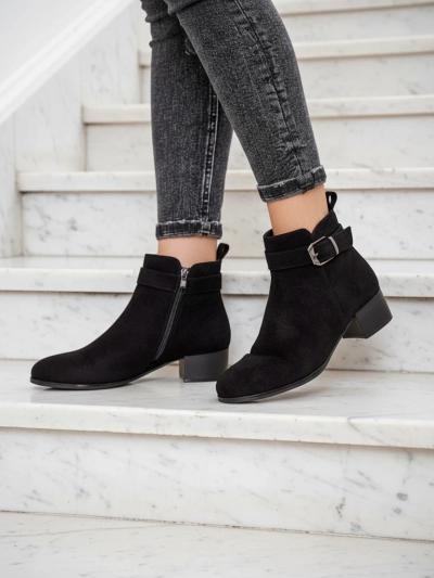 Ботильйони Elegante Nero з Екошкіри