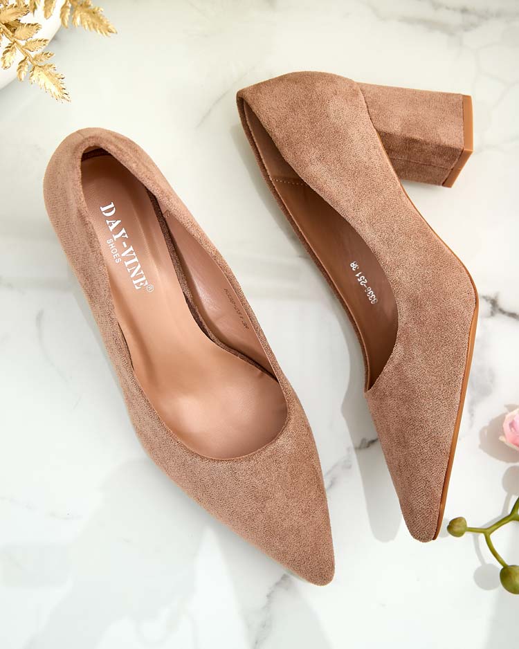 Royalfashion Damen hohe Stiletto-Pumps Zasosse