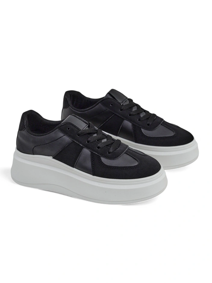 Royalfashion Damen Sportplattform-Sneaker Safirrat