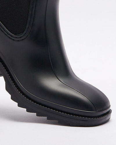 Schwarze Damen-Gummistiefel Caldala- Footwear