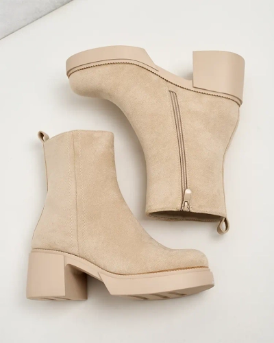 Royalfashion Damen Tratta Stiletto Stiefel