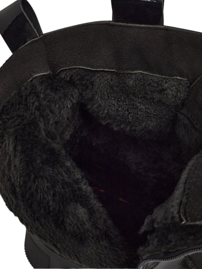 Lackierte Damen Schnürstiefeletten Kalen