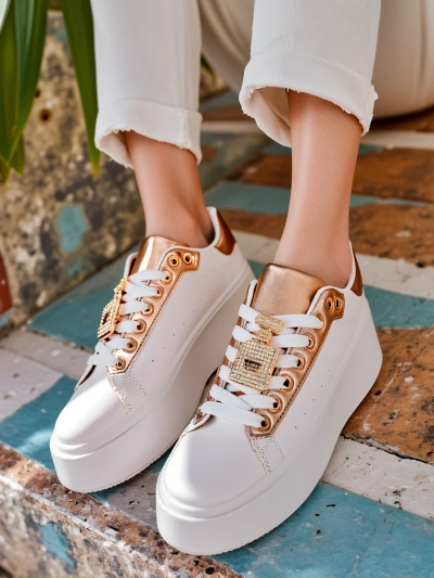 Royalfashion Damen Plattform-Sportsneaker Oviger