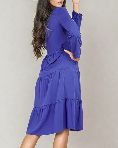 Royalfashion Damen Midikleid