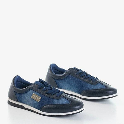 Dunkelblaue Herrensportschuhe Jerad - Footwear