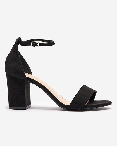 Damen-Sandalen auf einem Pfosten in schwarz Xiadia- Footwear