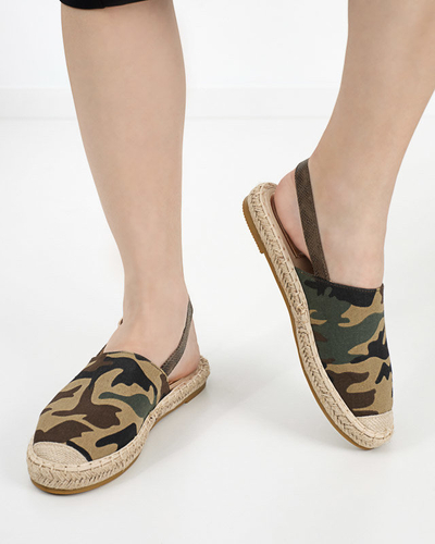 Daisy Espadrilles mit offener Ferse - Schuhe