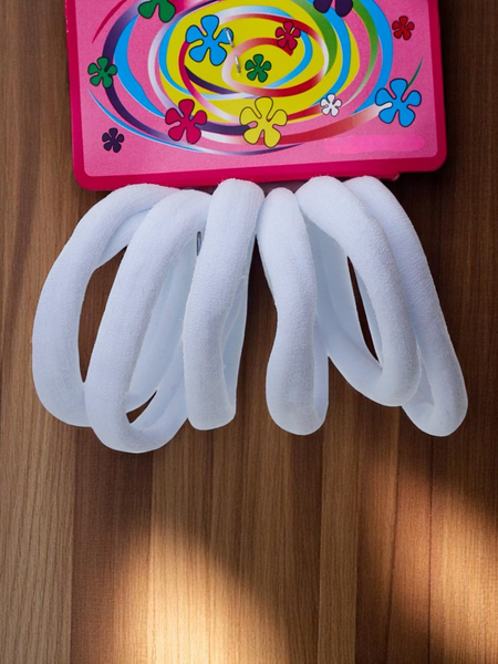 Royalfashion Set aus 6 bunten Colora Haargummis