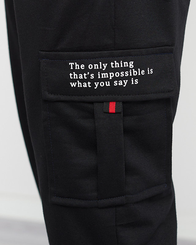 Schwarze Jogginghose für Herren - Kleidung