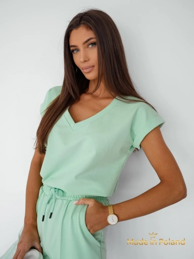 Damen Set Mint Venera – Baumwollkomfort mit italienischer Eleganz
