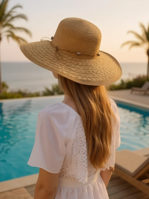 Royalfashion Солом'яний капелюх для жінок Aveline