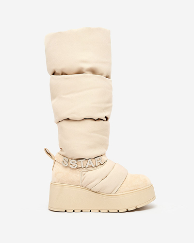 Royalfashion Damenstiefel a'la Schneestiefel Dertrata