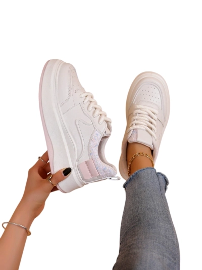 Royalfashion Sports Damen Plateau Turnschuhe Lincidi