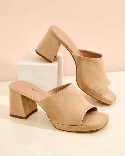 Royalfashion Жіночі шльопанці на стійці Opetikas