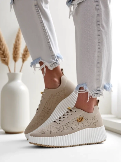 Royalfashion Damen sportliche Schnürsneaker Tobin