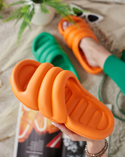 Royalfashion Damen Gammad Gummi-Flip-Flops