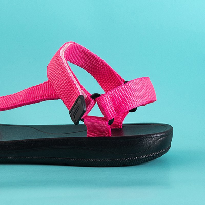 Fuchsia Damen Sport Sandalen Tatag - Schuhe