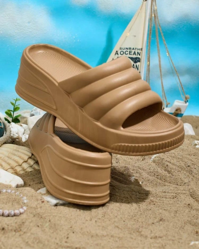 Royalfashion Damen Kooli Flip-Flops aus Gummi