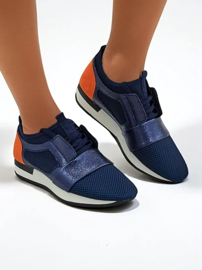 Royalfashion Damen Sport Sneakers Stoff Gentlesi