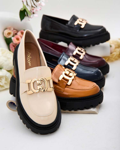 Royalfashion Жіночі лаковані мокасини Bevevra