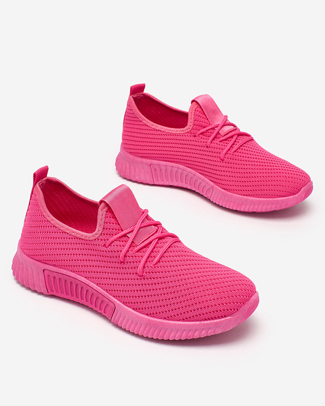 Royalfashion Damen Sportschuhe in fuchsia Farbe Eoparr