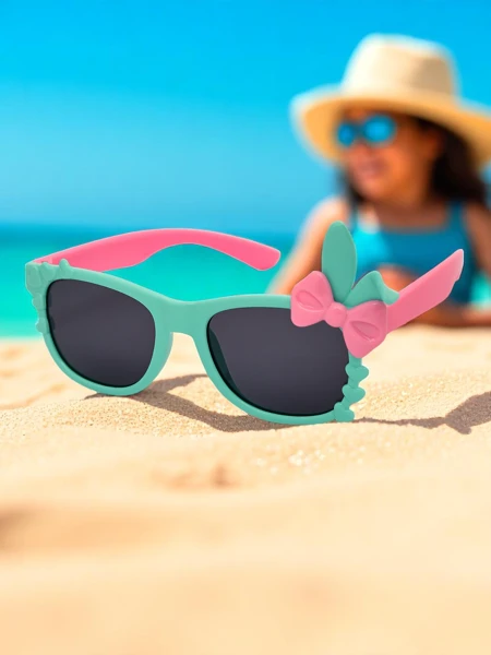 Royalfashion Kinder-Sonnenbrille mit Bunny Shine Dekorationen