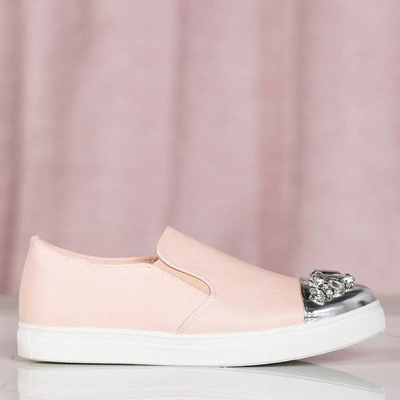 OUTLET Pink Slip on mit dekorativem Zeh Theodara - Footwear