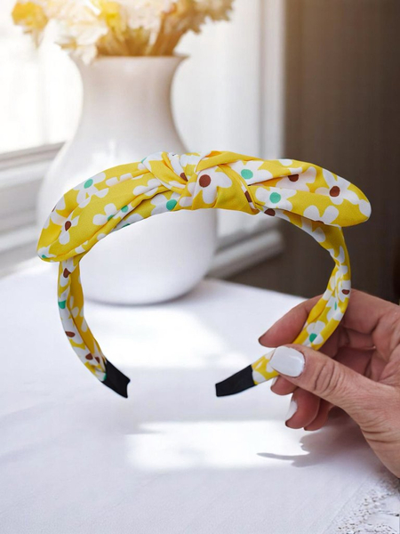 Royalfashion Haarband mit Schleife im floralen Muster Florinka
