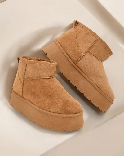 Royalfashion Kurze Damen-Schneestiefel à la Hawanni