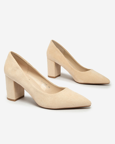 Royalfashion Damen Öko-Wildleder Apessta Pumps