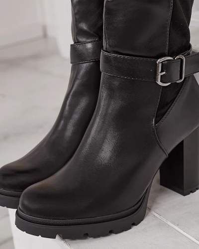 Royalfashion Women's Retiset Stiletto Boots