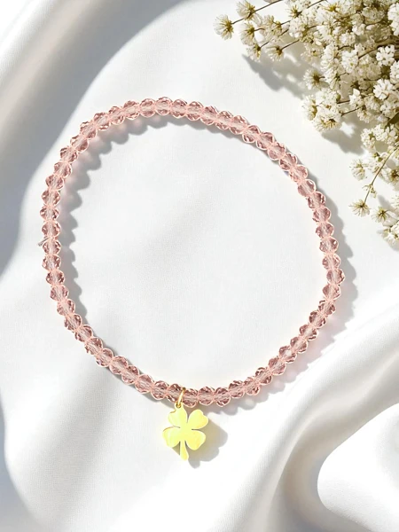 Royalfashion Жіночий браслет з підвіскою у вигляді конюшини